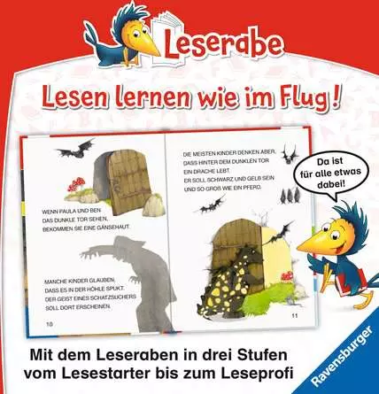 Leserabe - 1. Lesestufe: DAS RÄTSEL DER DRACHENHÖHLE