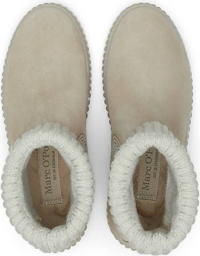 Marc O'Polo Chelsea-Boot mit Strickumschlag
