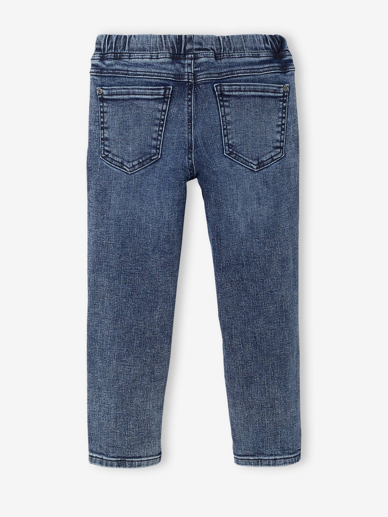 Vertbaudet Jungen Balloon Jeans, Loose-Fit - schwarz