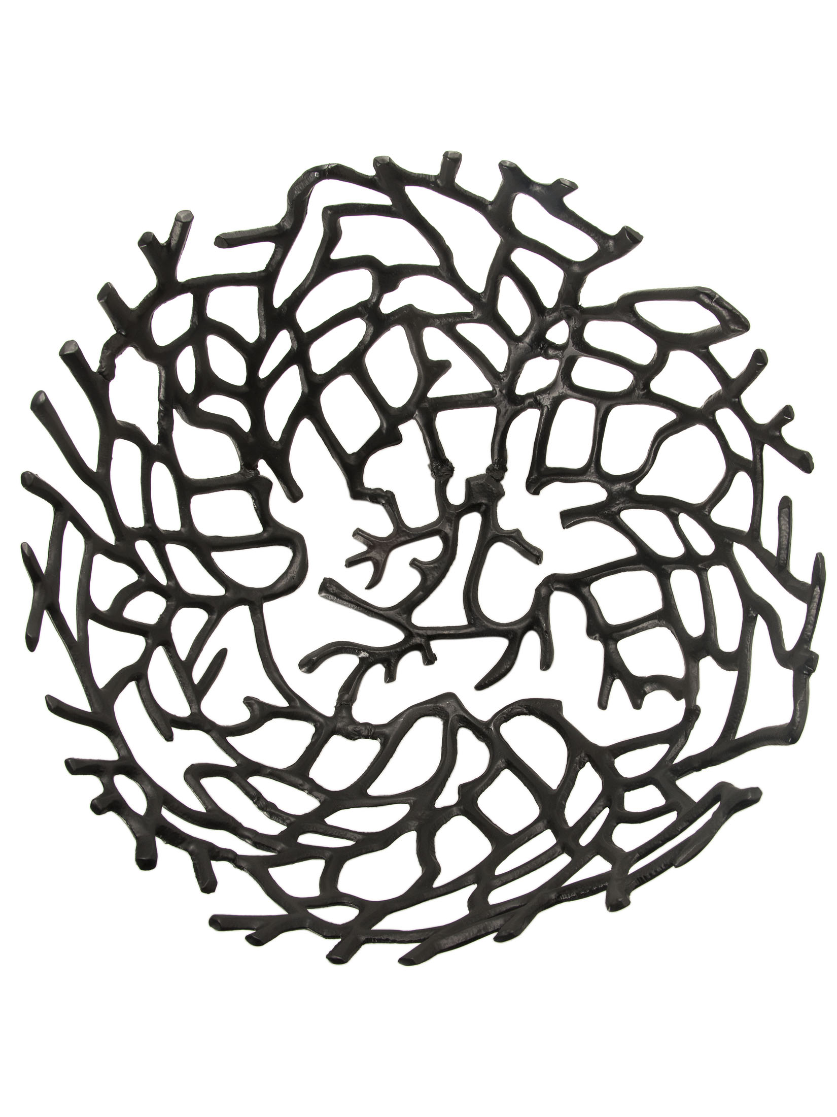 Twigs Deko-Schale, Schwarz
