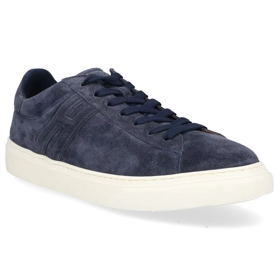 Hogan - Sneaker low H365 Veloursleder - blau