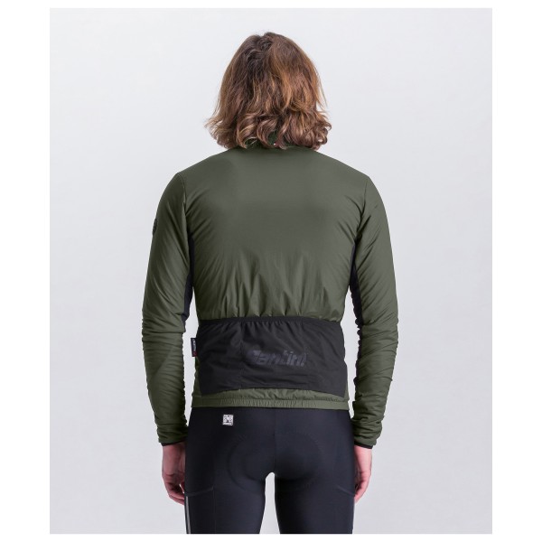 Santini - Alpha Trai Lined Windproof Gravel Cycling Jacket - Fahrradjacke