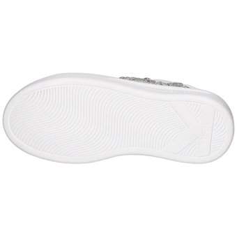 Karl Lagerfeld Kapri Signia Rhinestone Lo in weiß