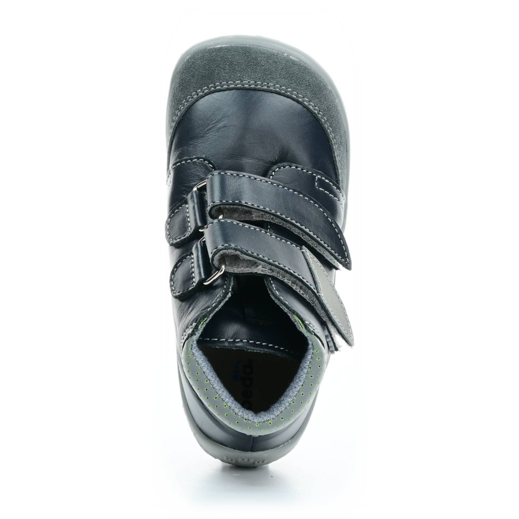 Beda Luc mit Membran (BF 0001/W/M/SO/2) schwarze Barfuß-Stiefeletten
