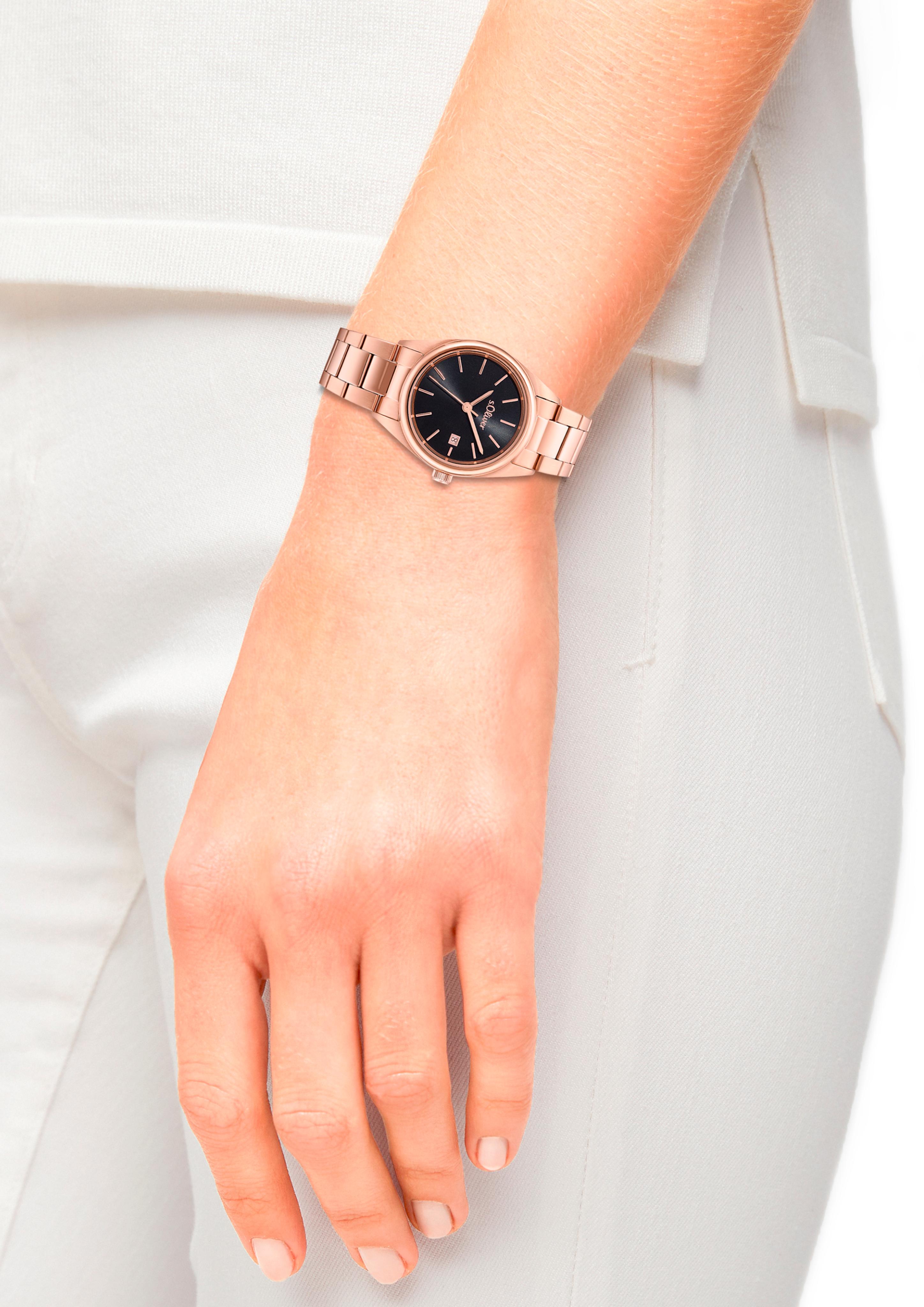 Moderne Armbanduhr aus Edelstahl  6006345-44B0