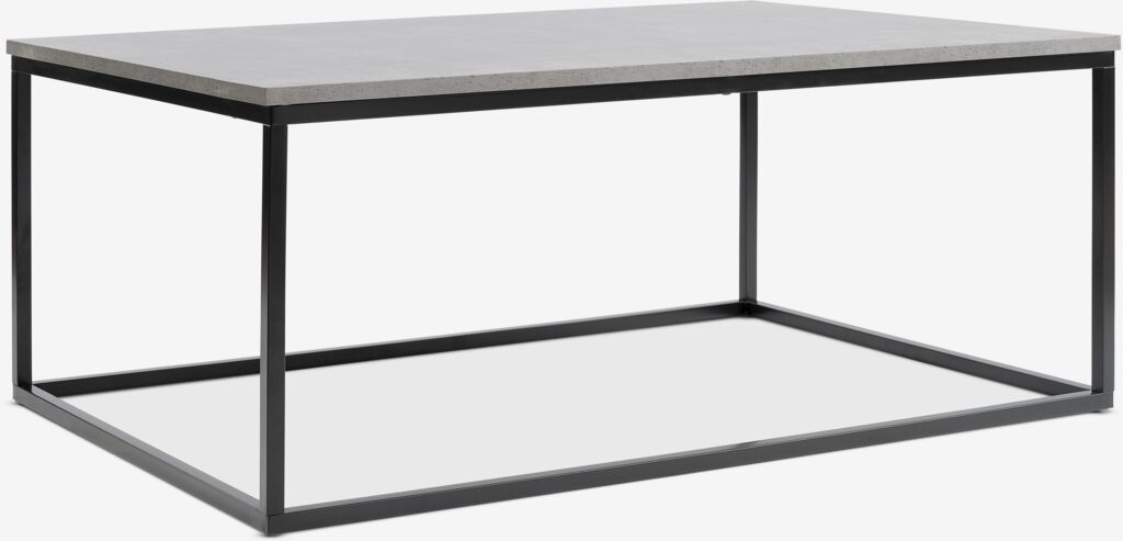 DOKKEDAL Stolik kawowy DOKKEDAL 75x115 w kolorze betonu