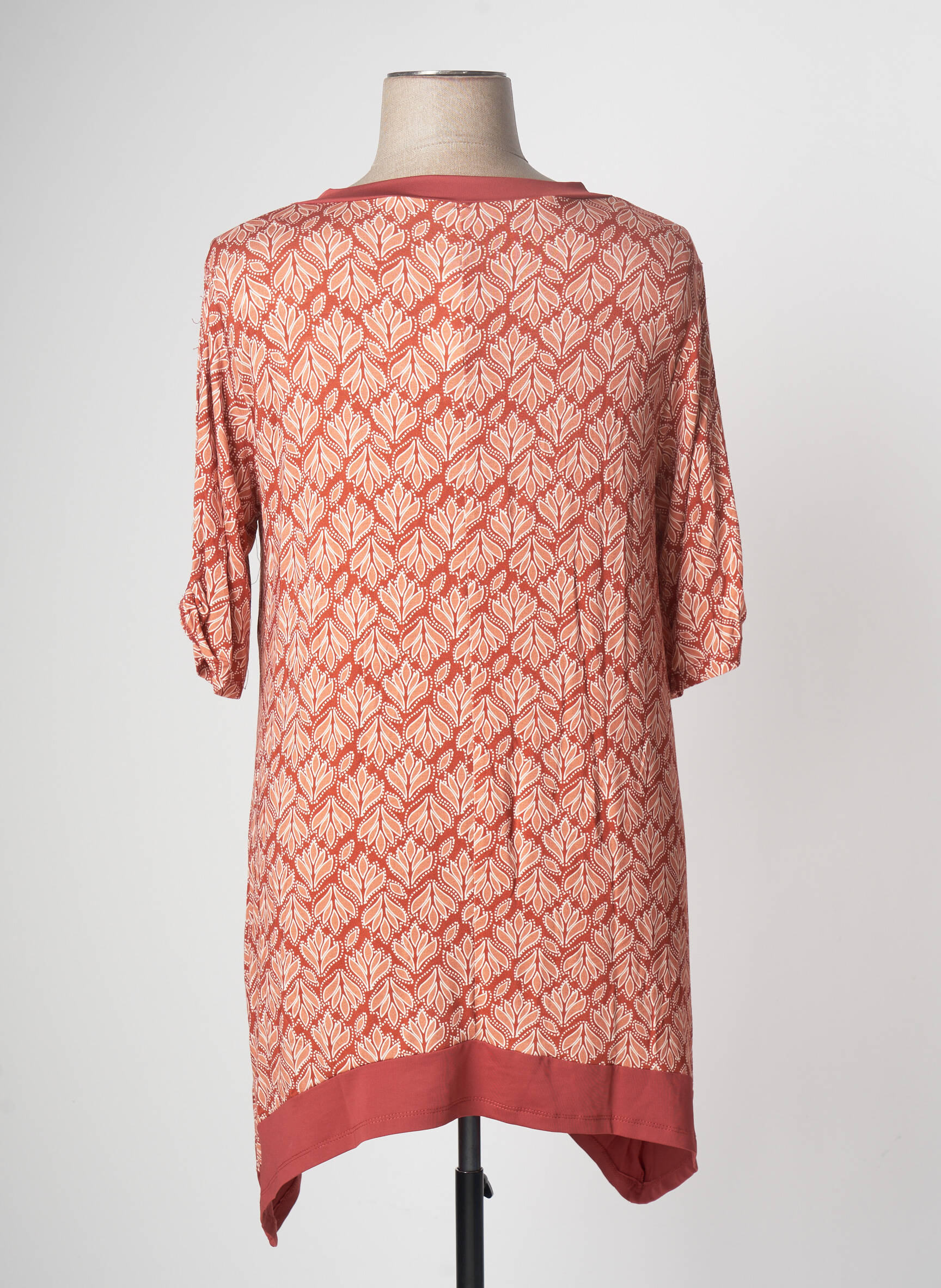 Blancheporte Tuniquemanchecourte Femme couleur marron