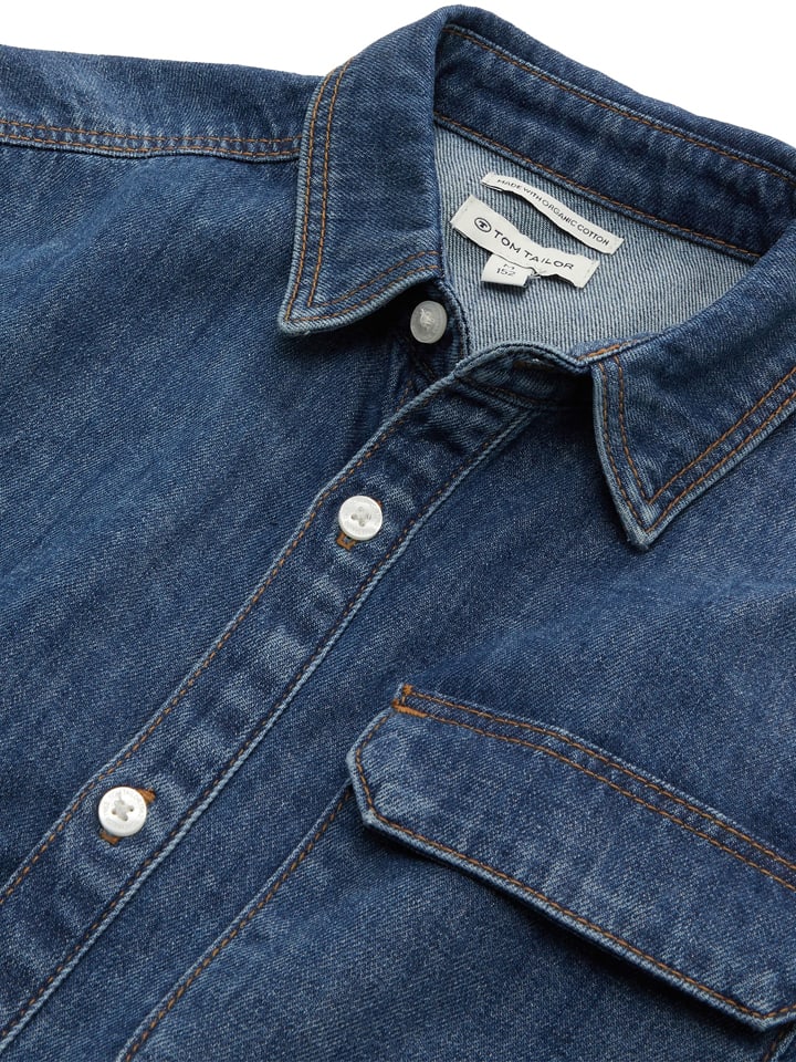 TOM TAILOR kids Hemd in Blau günstig kaufen