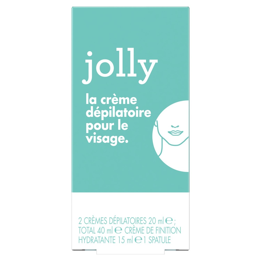 jolly Jolly Crème Dépilatoire Visage 40ml Crème Dépilatoire