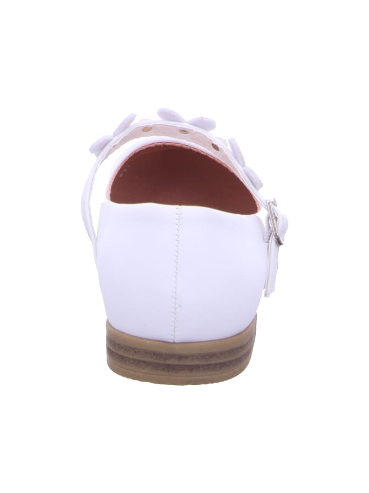 Indigo Slipper in weiß günstig kaufen