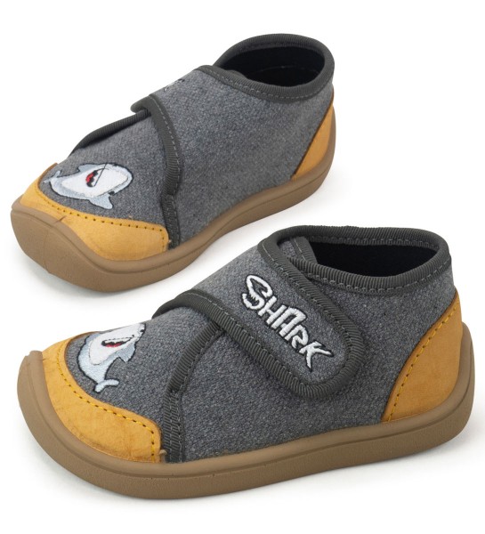 bar3foot Elf ~ Pascal Slipper ~ Hai Grau