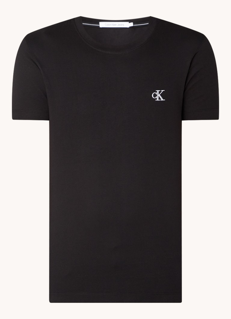Koszulka Calvin Klein z haftowanym logo
