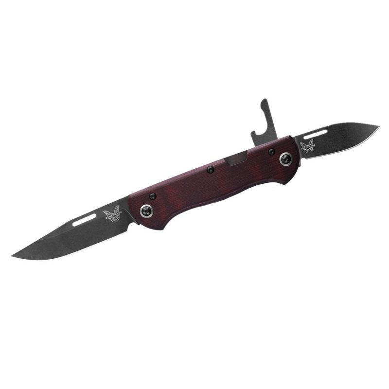 Benchmade Weekender 317BK-02 Burgundy Black Blade
