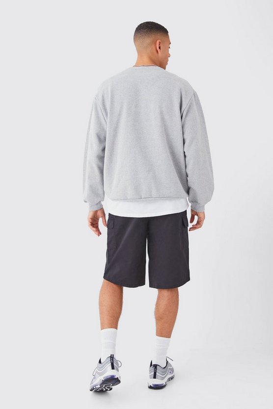 Lockere Cargo-Shorts