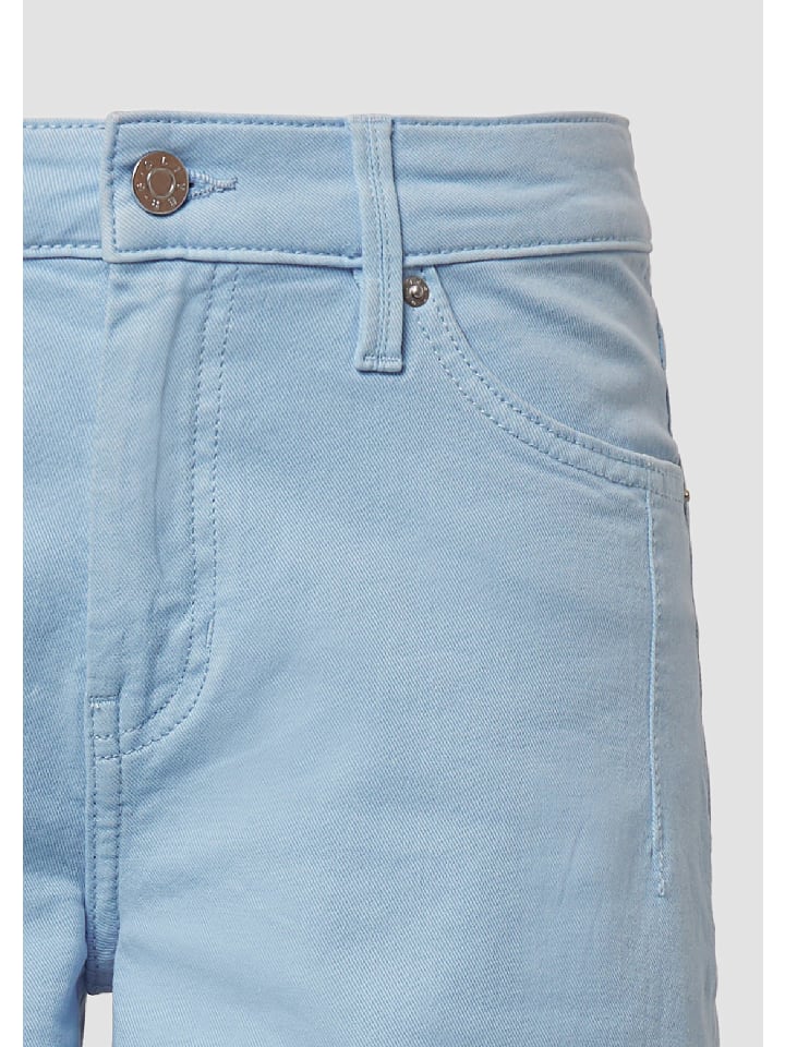 s.Oliver Jeans-Hose kurz in Blau günstig kaufen