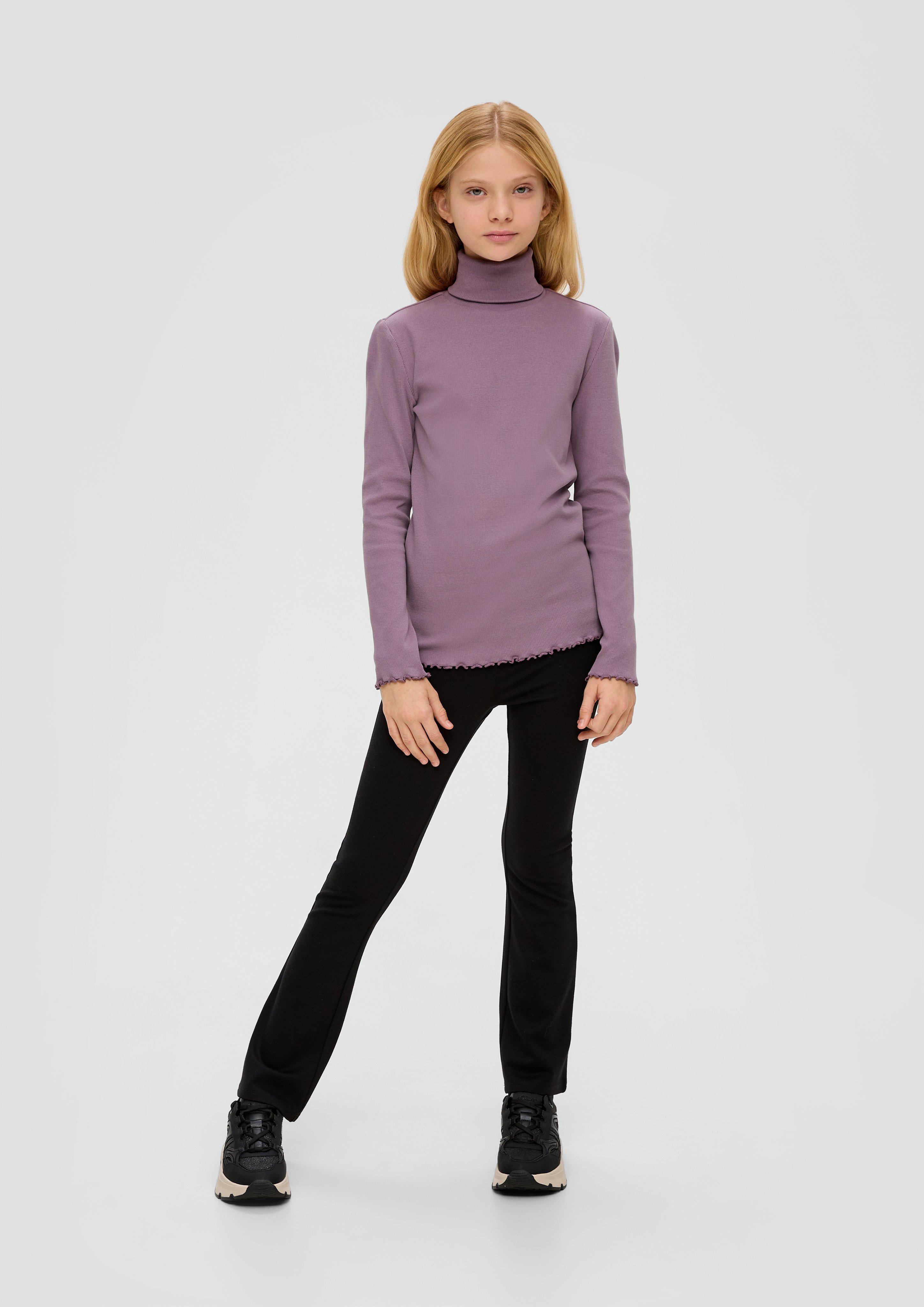 Rollkragenpullover mit Rippstruktur  2137284-4758