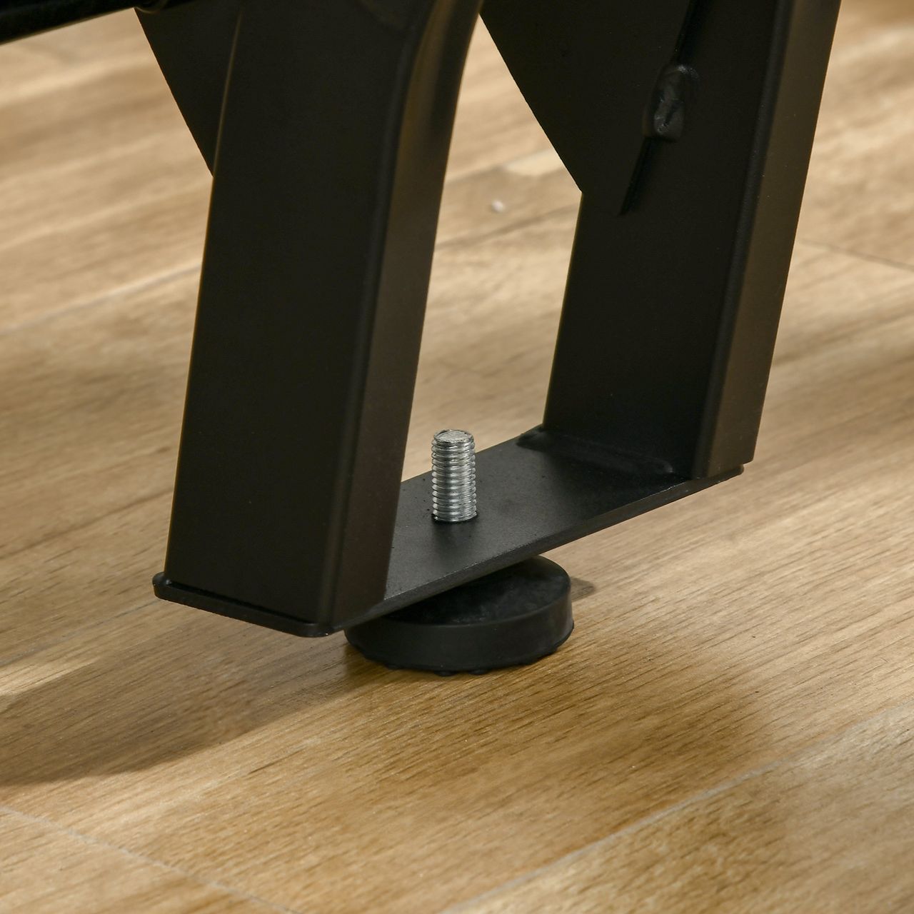 HOMCOM Rudergerät Rudersitz einklappbar Schwungmasse 2,5 kg mit 16 Widerstandsstufen für Zuhause Nutzergewicht bis 130 kg Stahl Schwarz 225 x 55 x 88 cm
