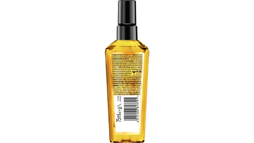 Schwarzkopf Gliss Kur Tägliches Öl-Elixir 75 ml