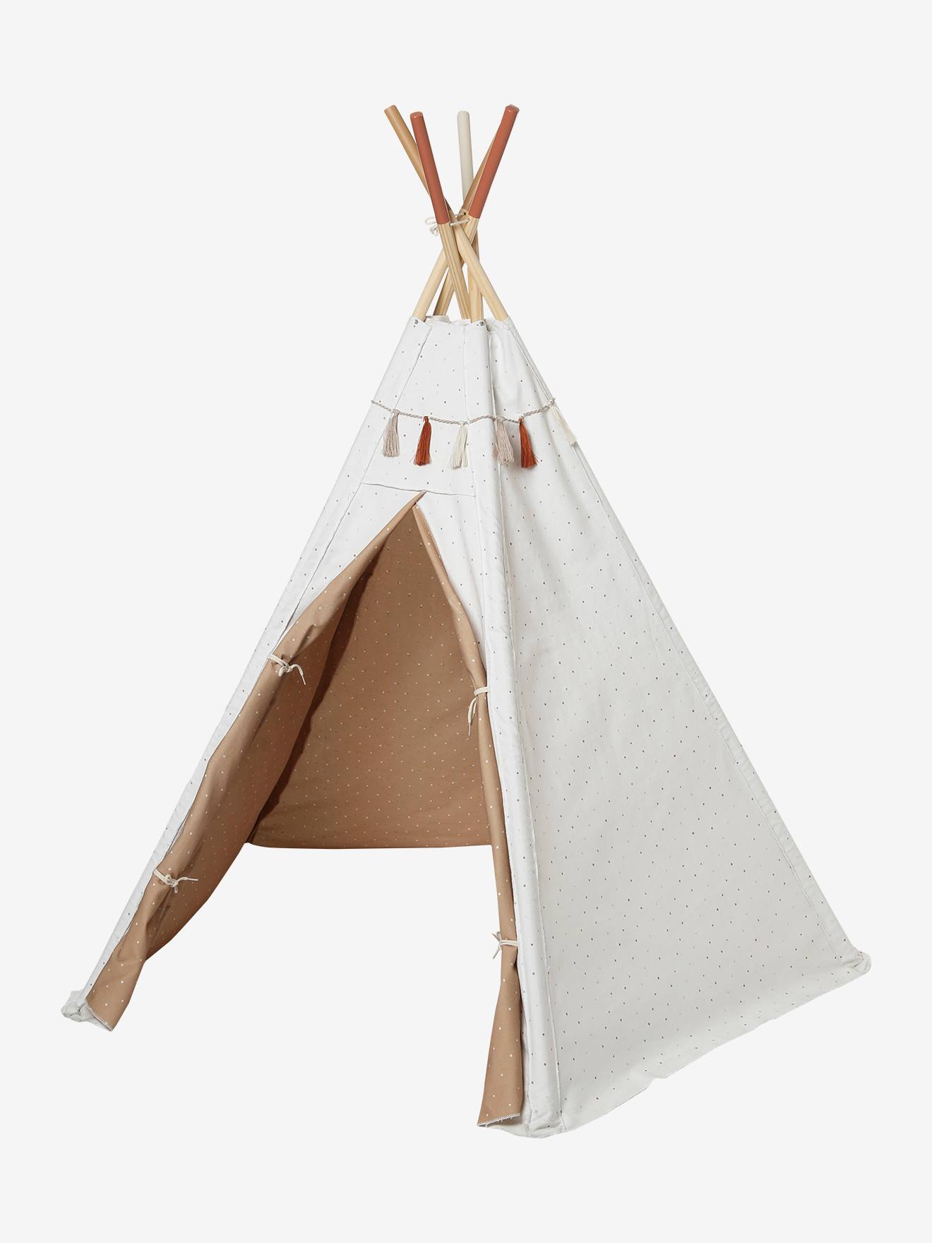 Tipi réversible Géronimo caramel
