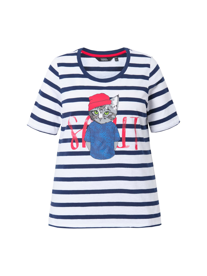 Ulla Popken Shirt in schneeweiß günstig kaufen