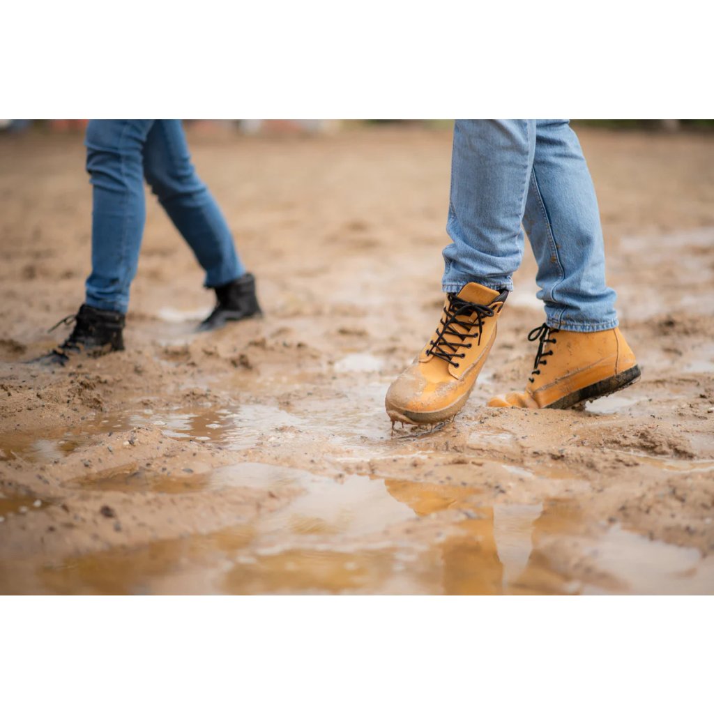 Ahinsa Shuma Nature 2.0 Mustard Barfußstiefeletten