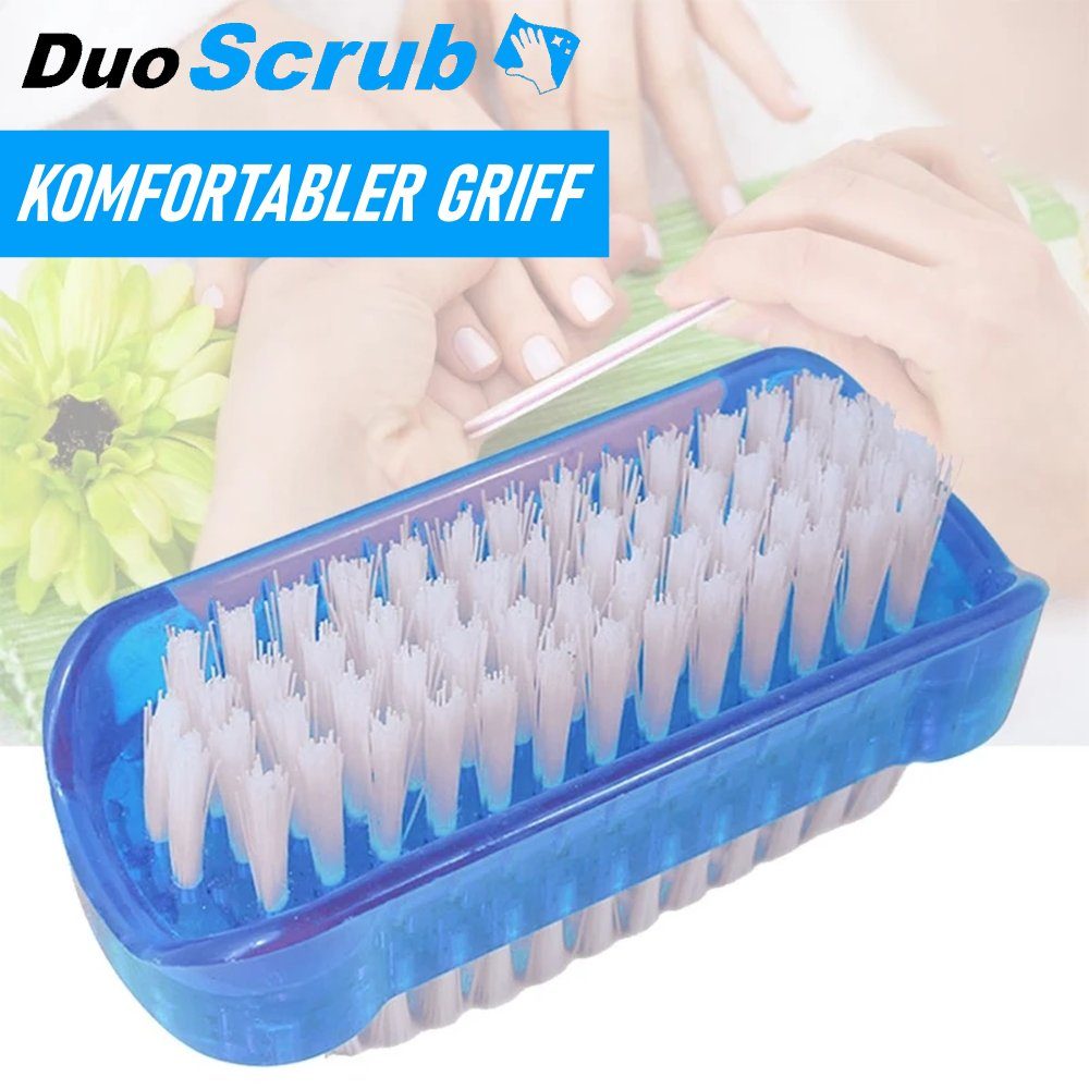 MAVURA Nagelbürste DuoScrub Handwaschbürste Nagelbürste Handbürste, Reinigungsbürste für Hände und Fingernägel doppelseitig [4er Set]