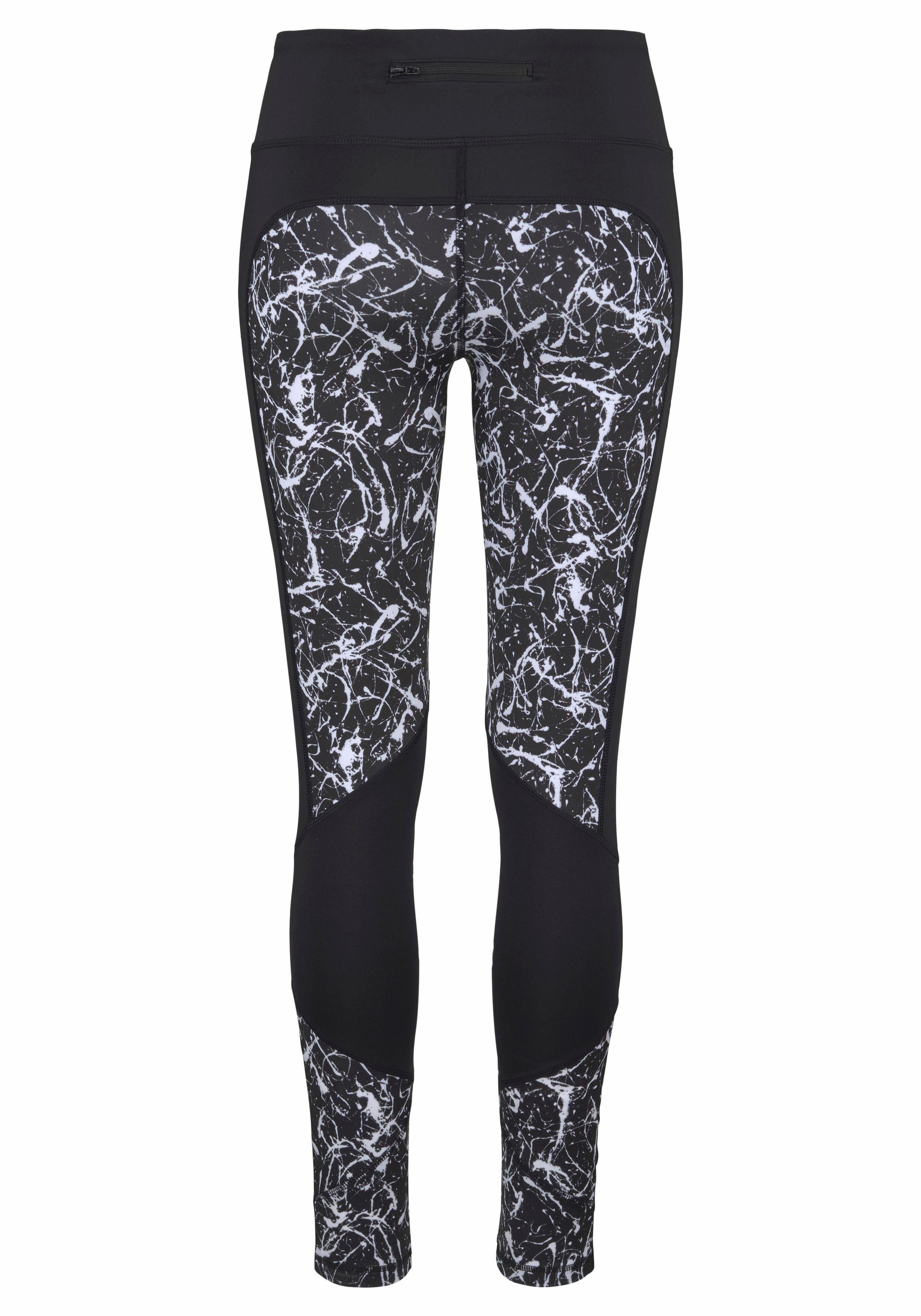 LASCANA ACTIVE Leggings Splash mit Allover Muster
