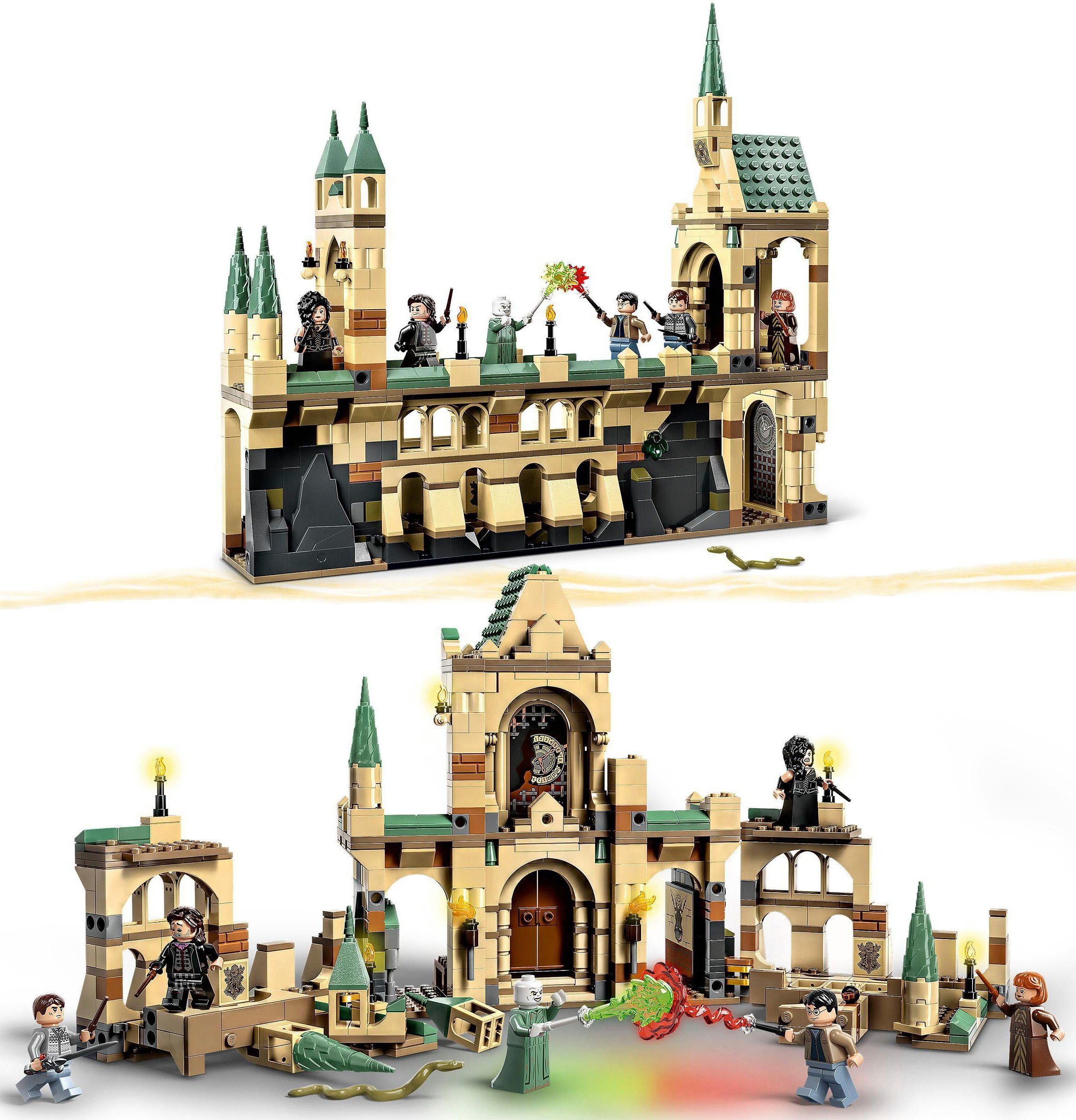 LEGO® Konstruktionsspielsteine Der Kampf um Hogwarts (76415), LEGO® Harry Potter, (730 St), Made in Europe