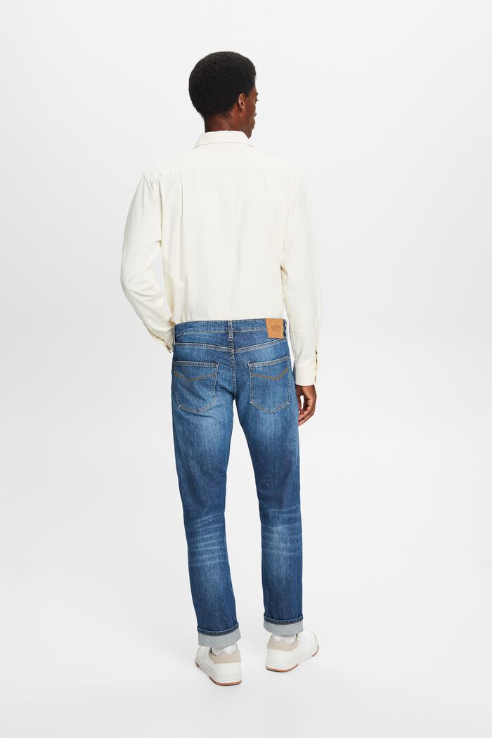 Schmale Jeans mit mittlerer Bundhöhe