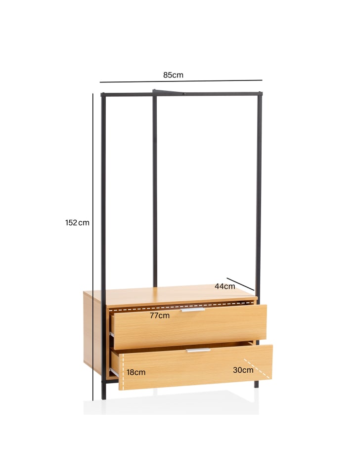 FineBuy Garderobe 