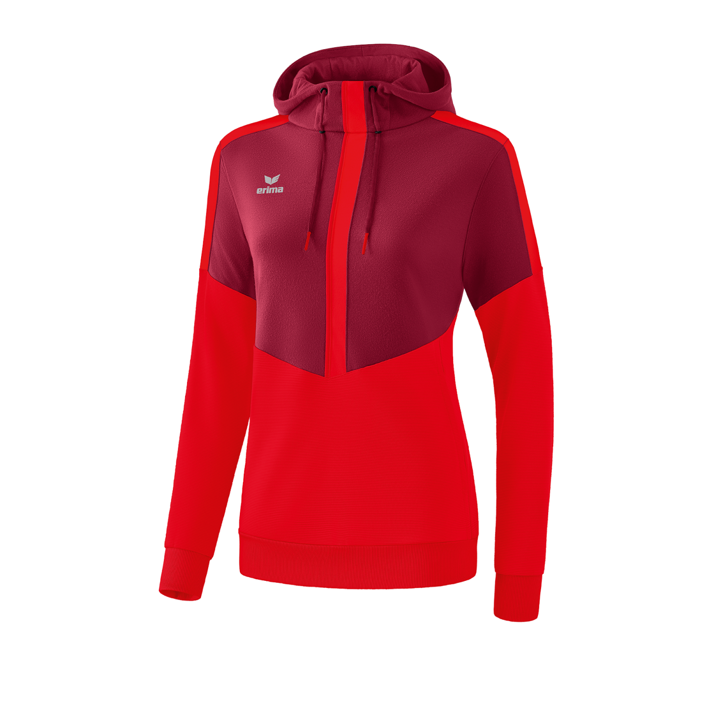 Erima Squad Hoody Damen Rot