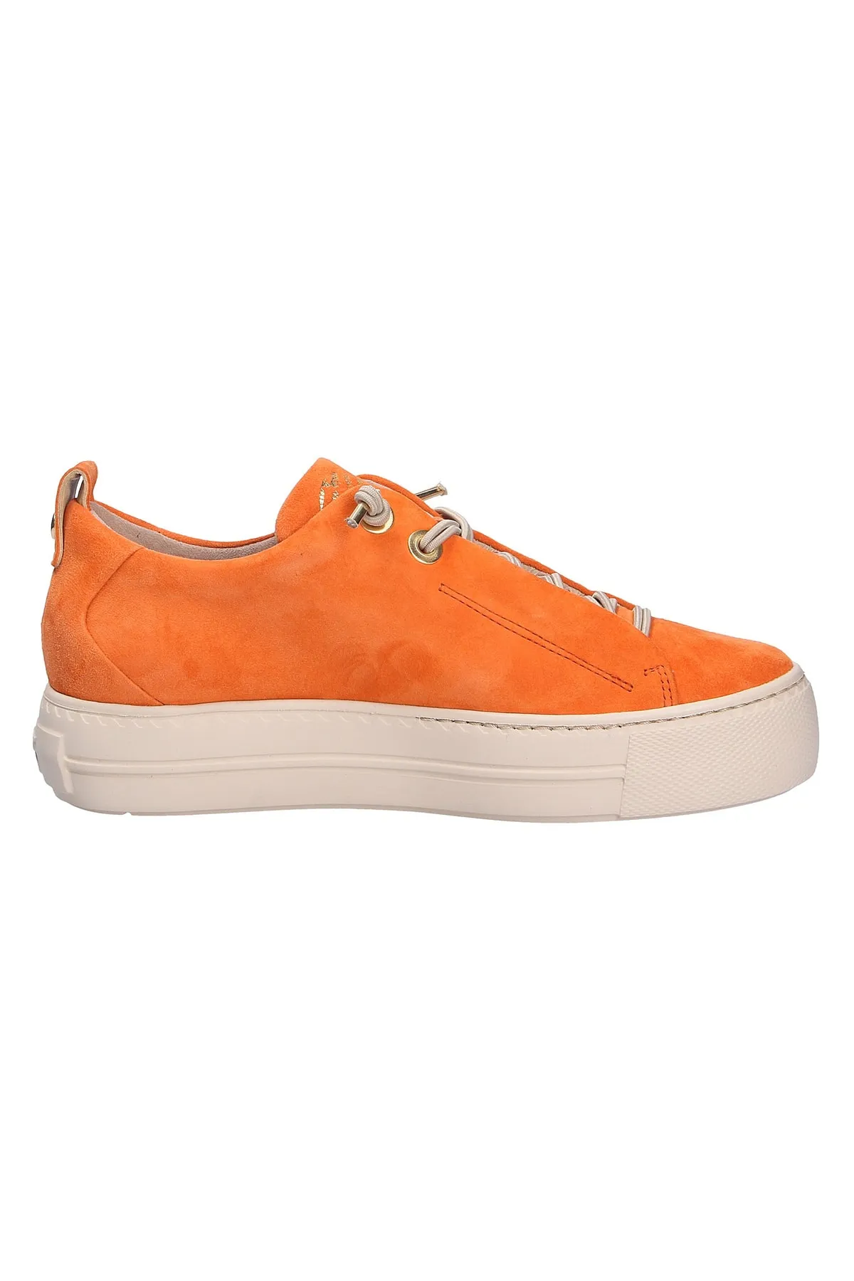 Paul Green  Sneaker - Orange - Flacher Absatz