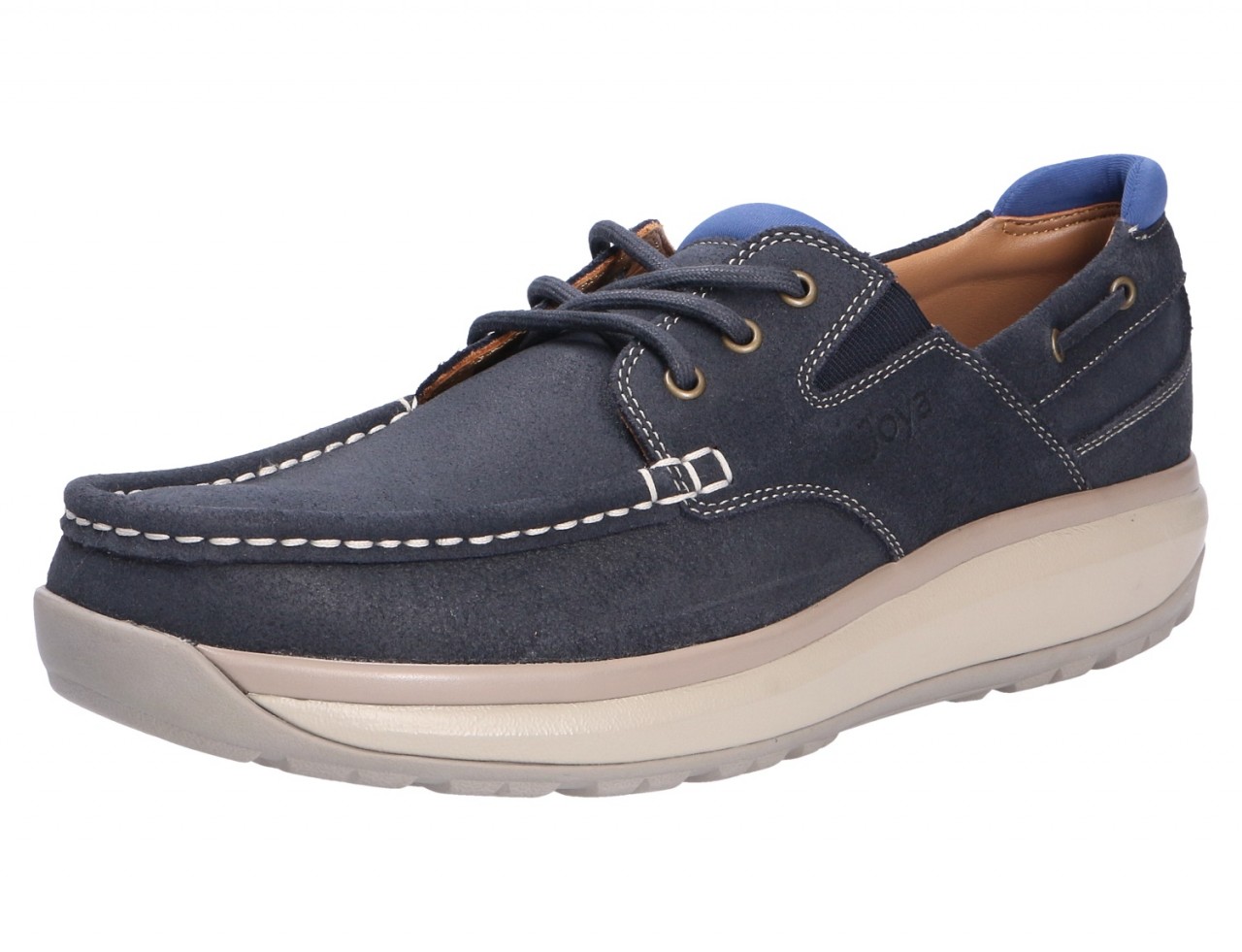 JOYA Komfort Schnürer blau Herren Schnürschuhe