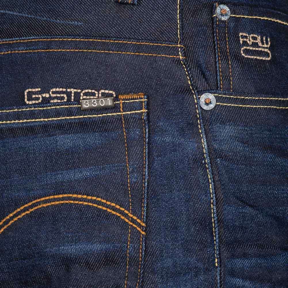 G-STAR RAW 3301 Straight Fit Herren Jeans 50128-4639-89