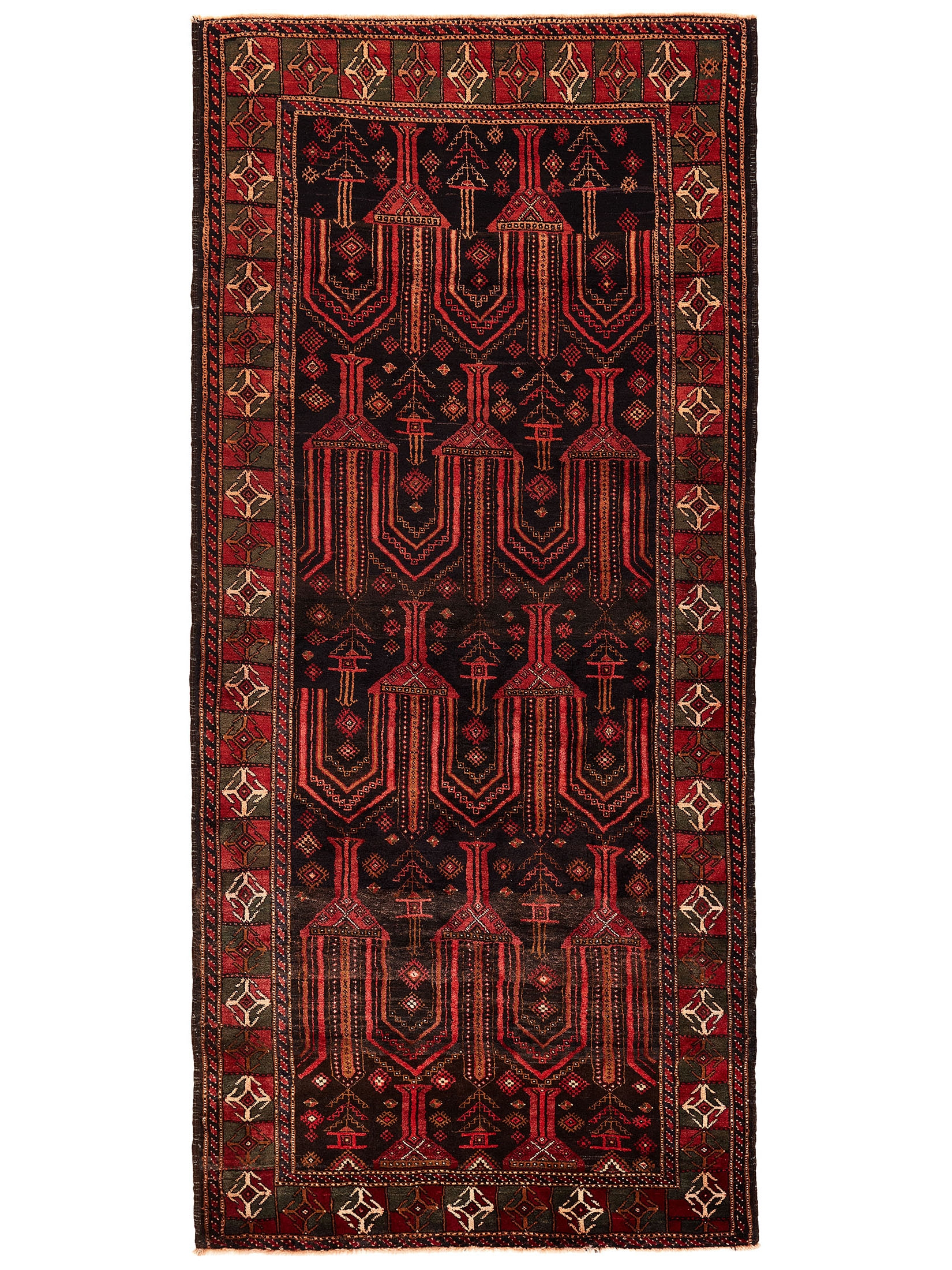 Belutsch ca. 121 x 264 cm, Unikat / Einzelstück