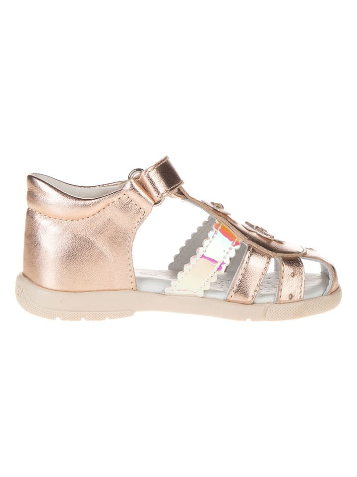 Primigi Leder-Halbsandalen in Rosé günstig kaufen