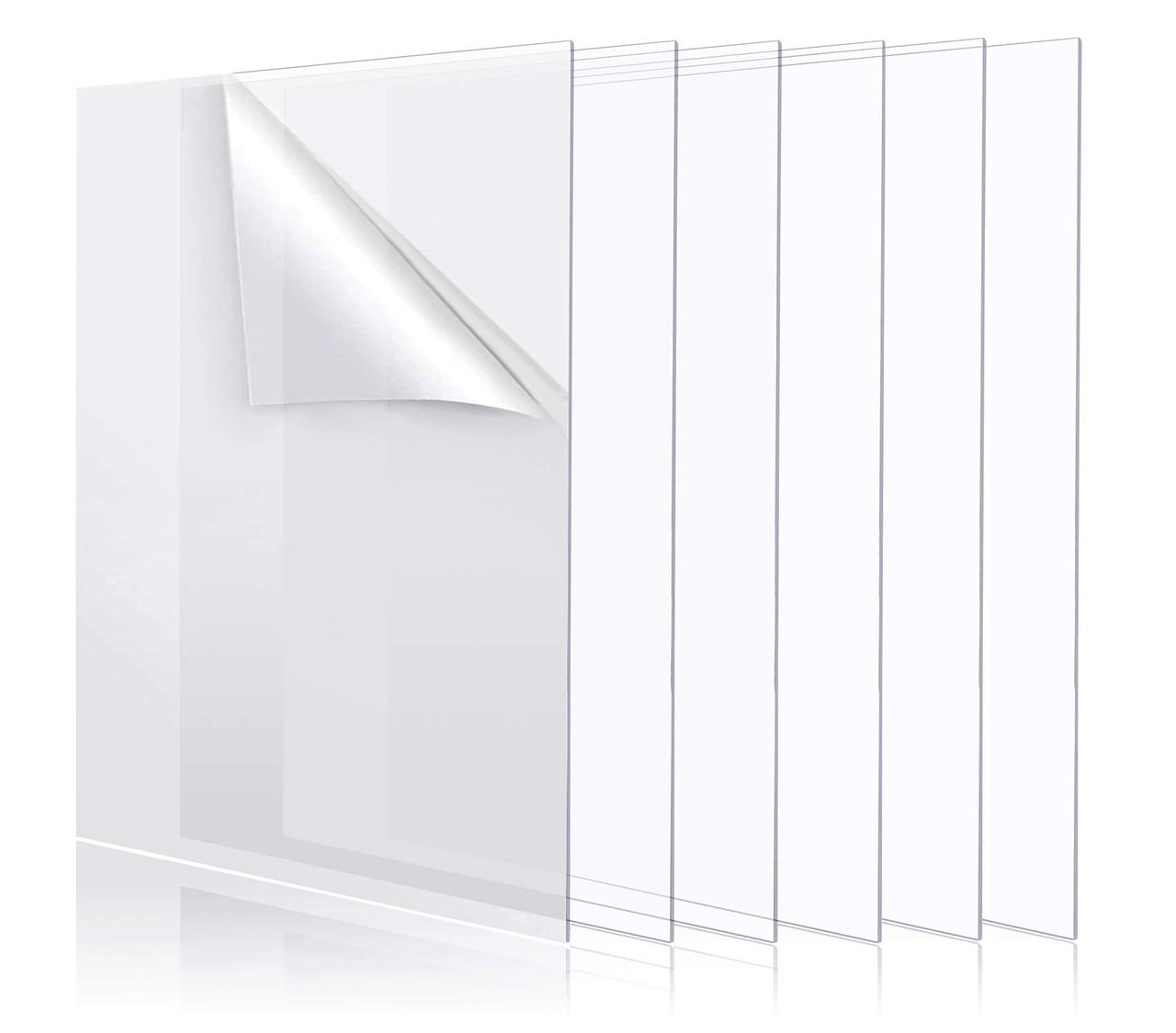 HC Garten & Freizeit PVC Platten aus Kunststoff transparent ca. 158x58cm