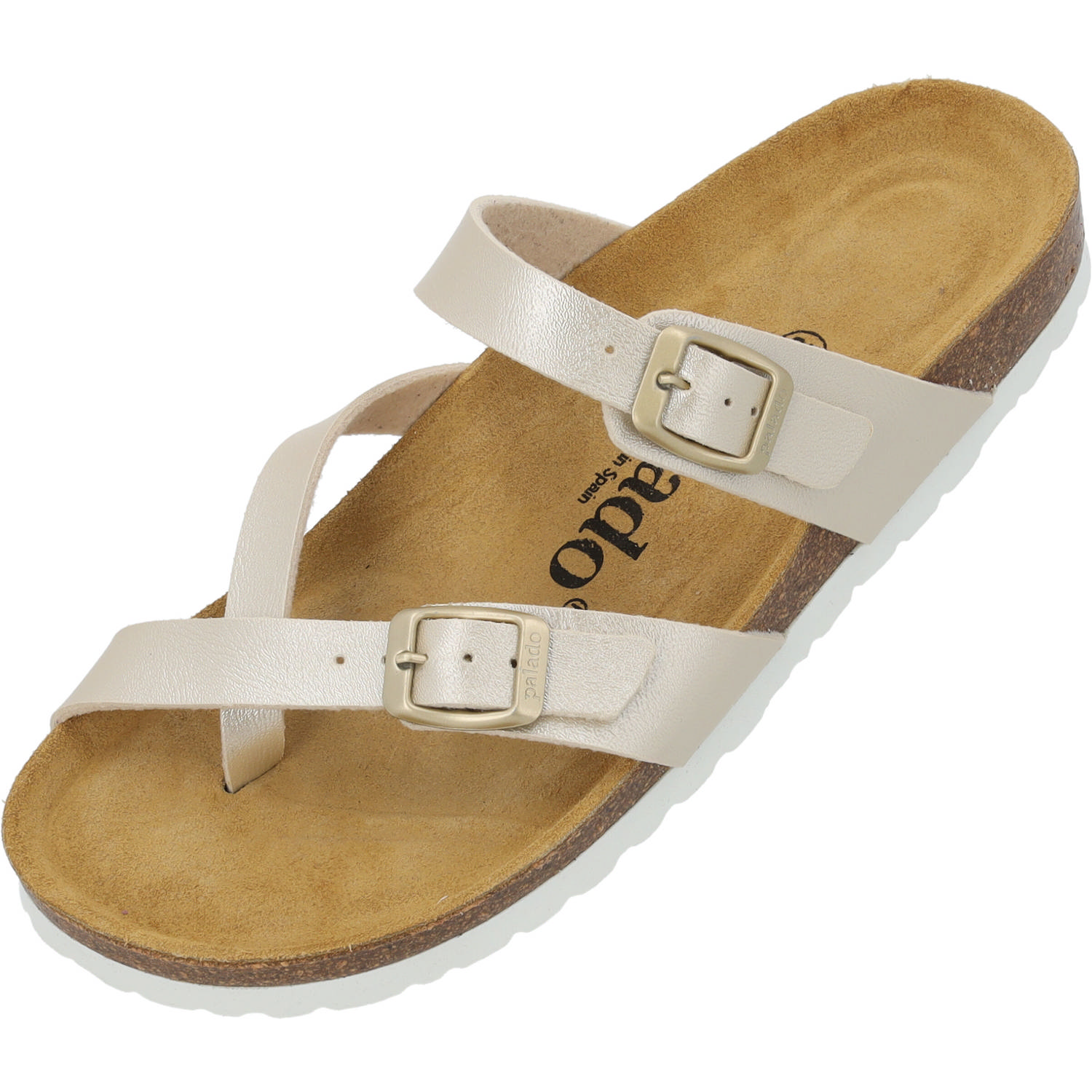 Palado Cres Metallic, Pantoletten, Damen, Altgold