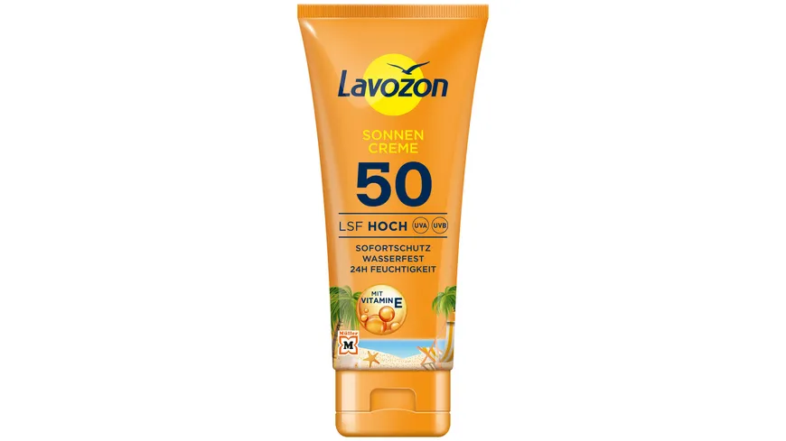 LAVOZON Sonnencreme LSF 50 100 ml