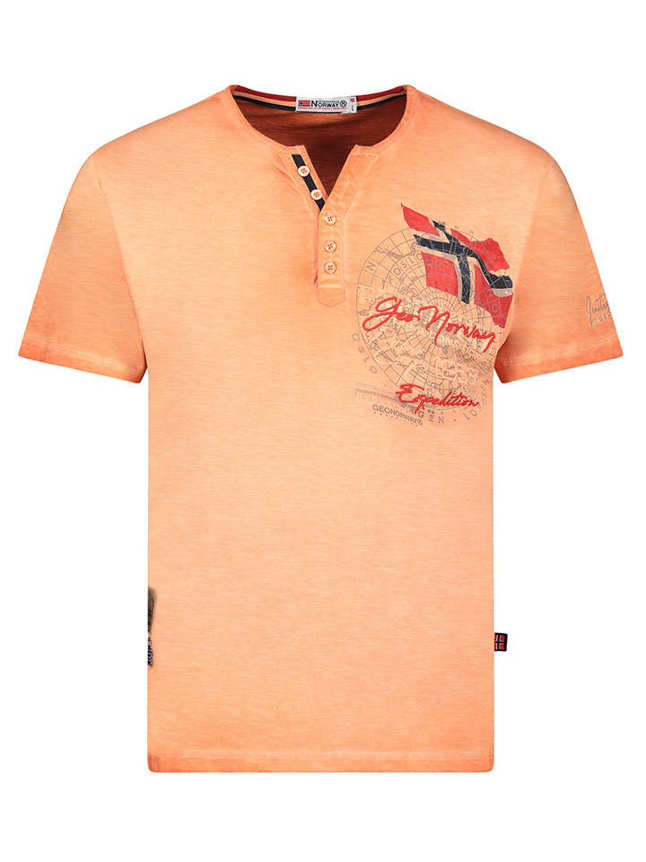 Geographical Norway Shirt in Orange günstig kaufen