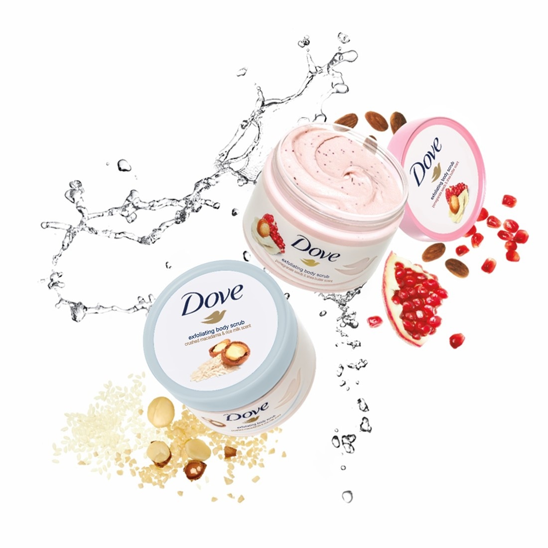 Creme-Dusch-Peeling Macadamia & Reismilch
