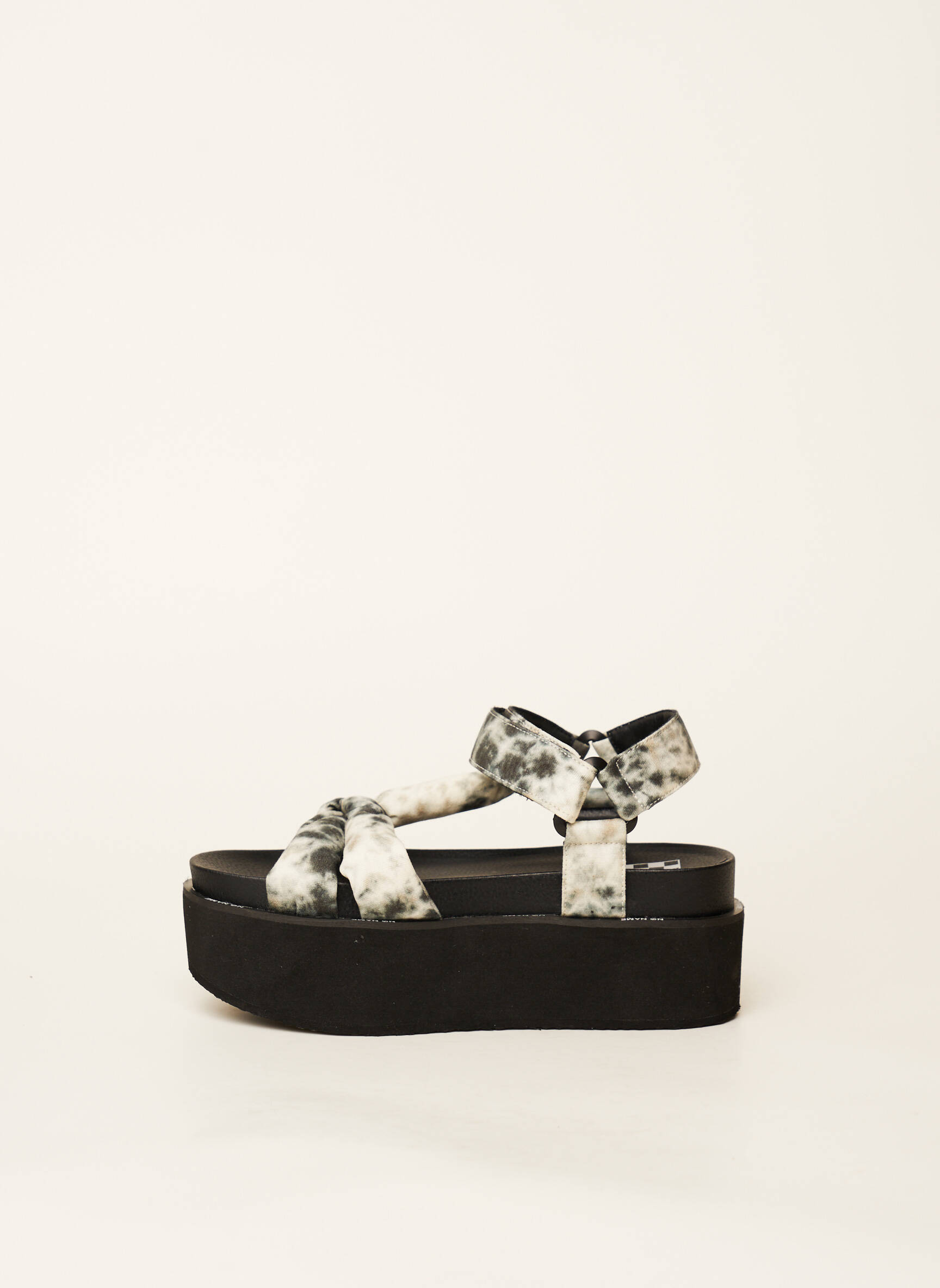 No Name Sandales Nu Pieds Femme couleur noir
