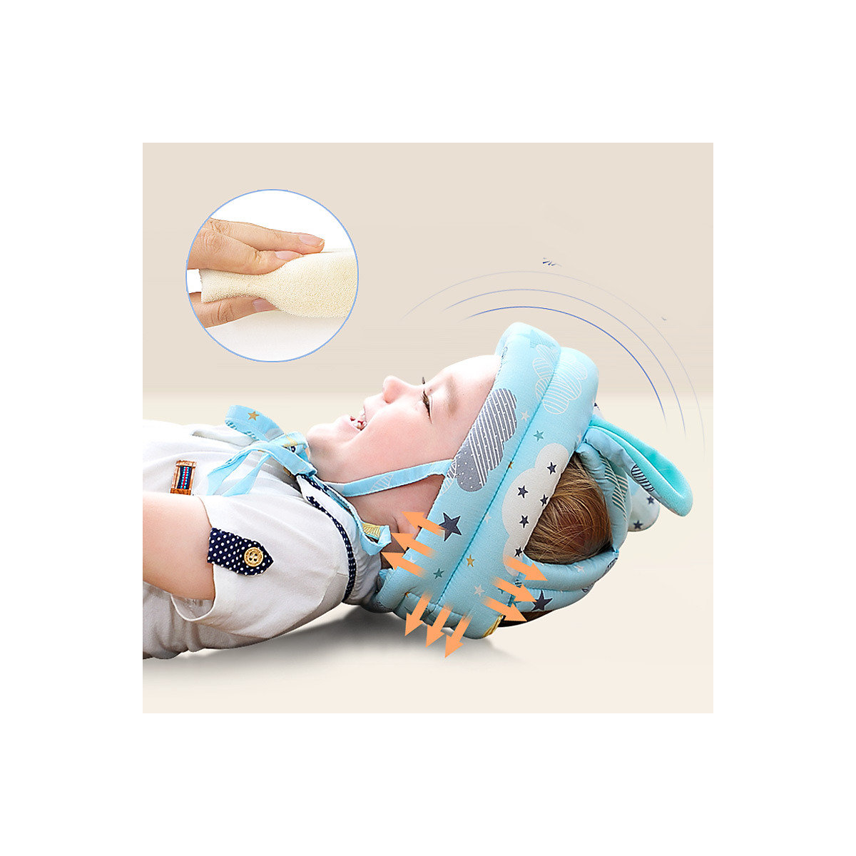 Kleinkind Stoßfängerkappe Baby Kleinkind Mütze