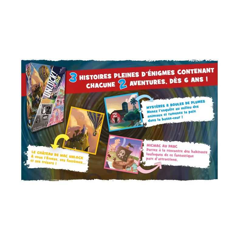 Jeu de société Unlock Kids Asmodée