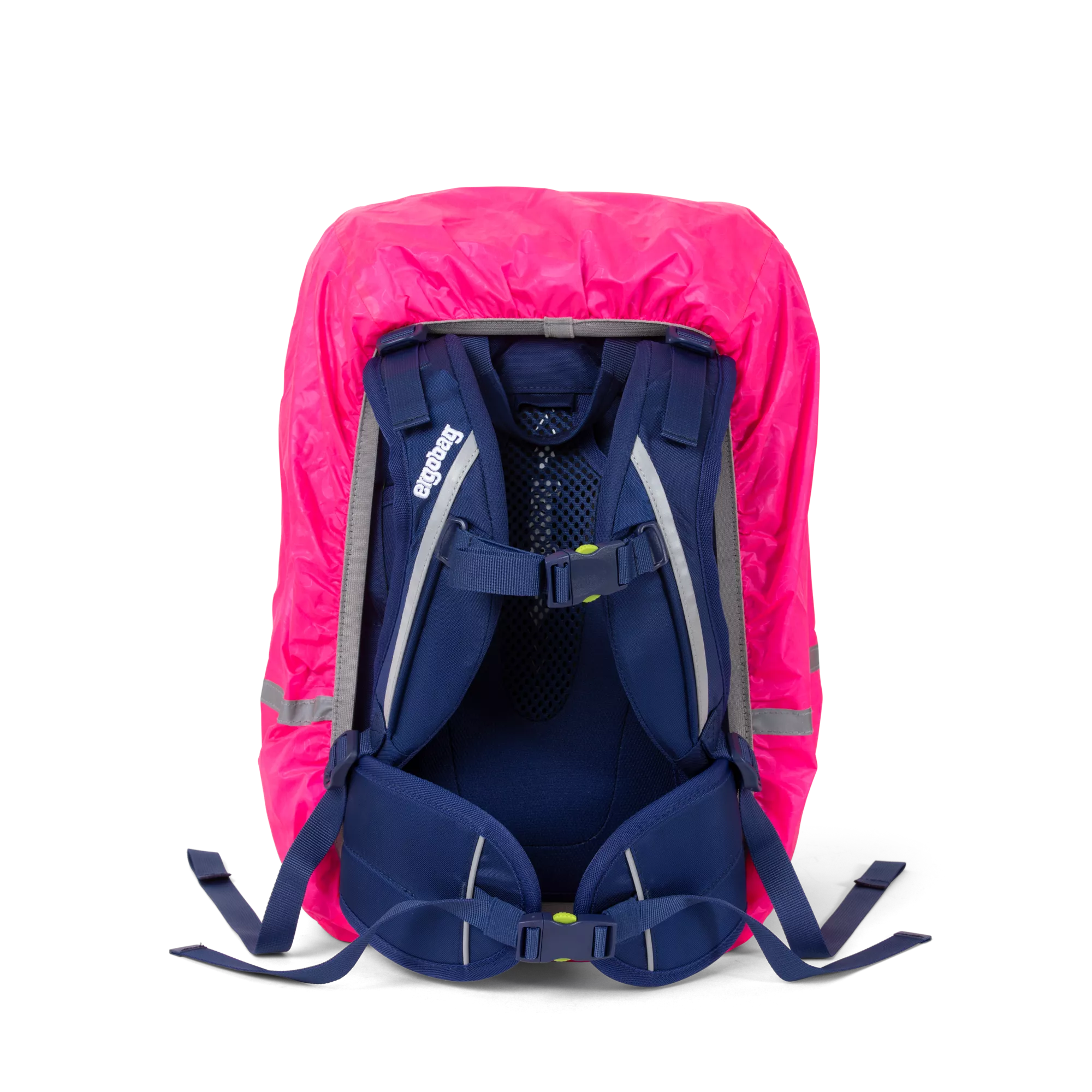 ergobag Regenschutz für Schulranzen Pink