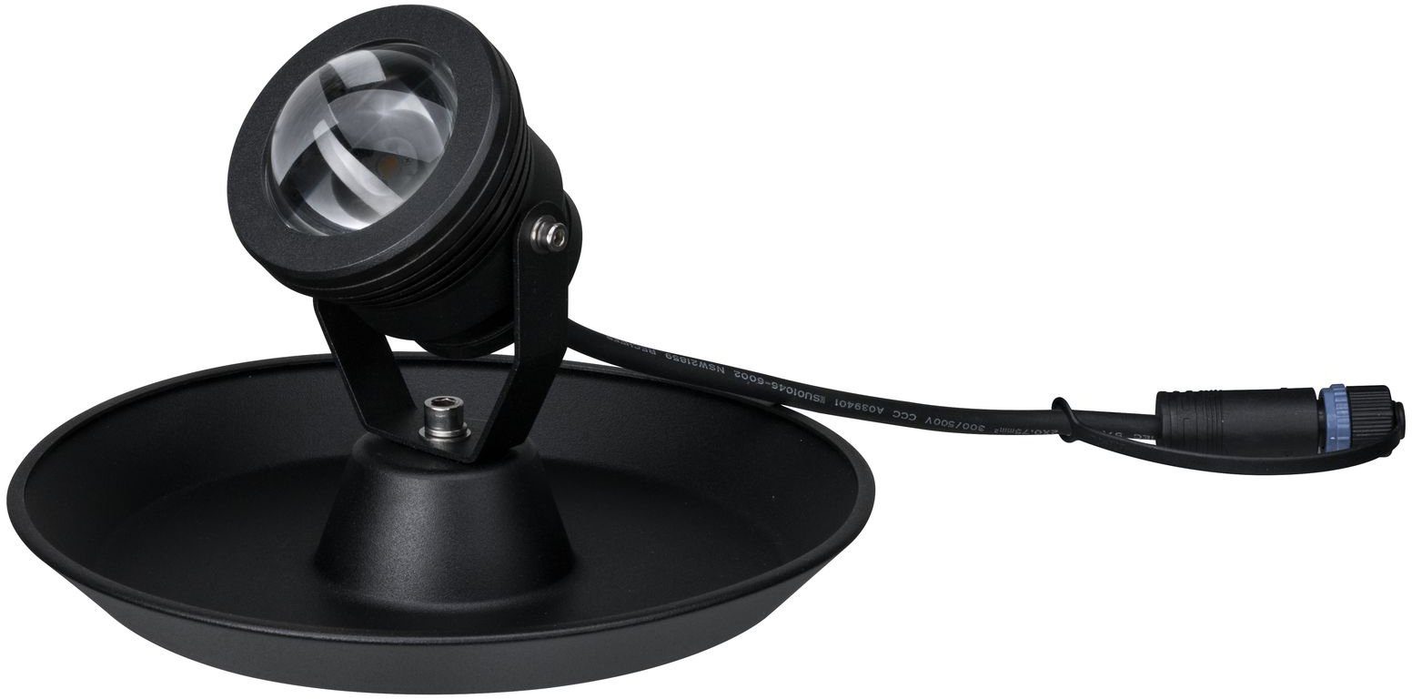 Paulmann LED Teichleuchte Plug & Shine, Plug & Shine, LED fest integriert, Warmweiß, LED-Modul, IP68 3000K 24V mit 2m Kabel