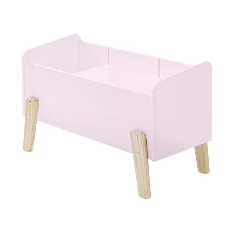 Coffre à jouets KIDDY rose