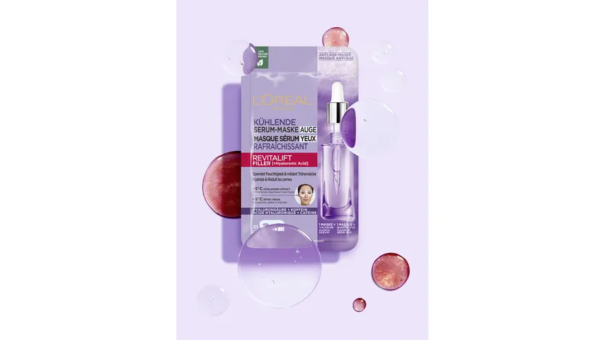 L'Oréal Paris Revitalift Tuchmaske Augen