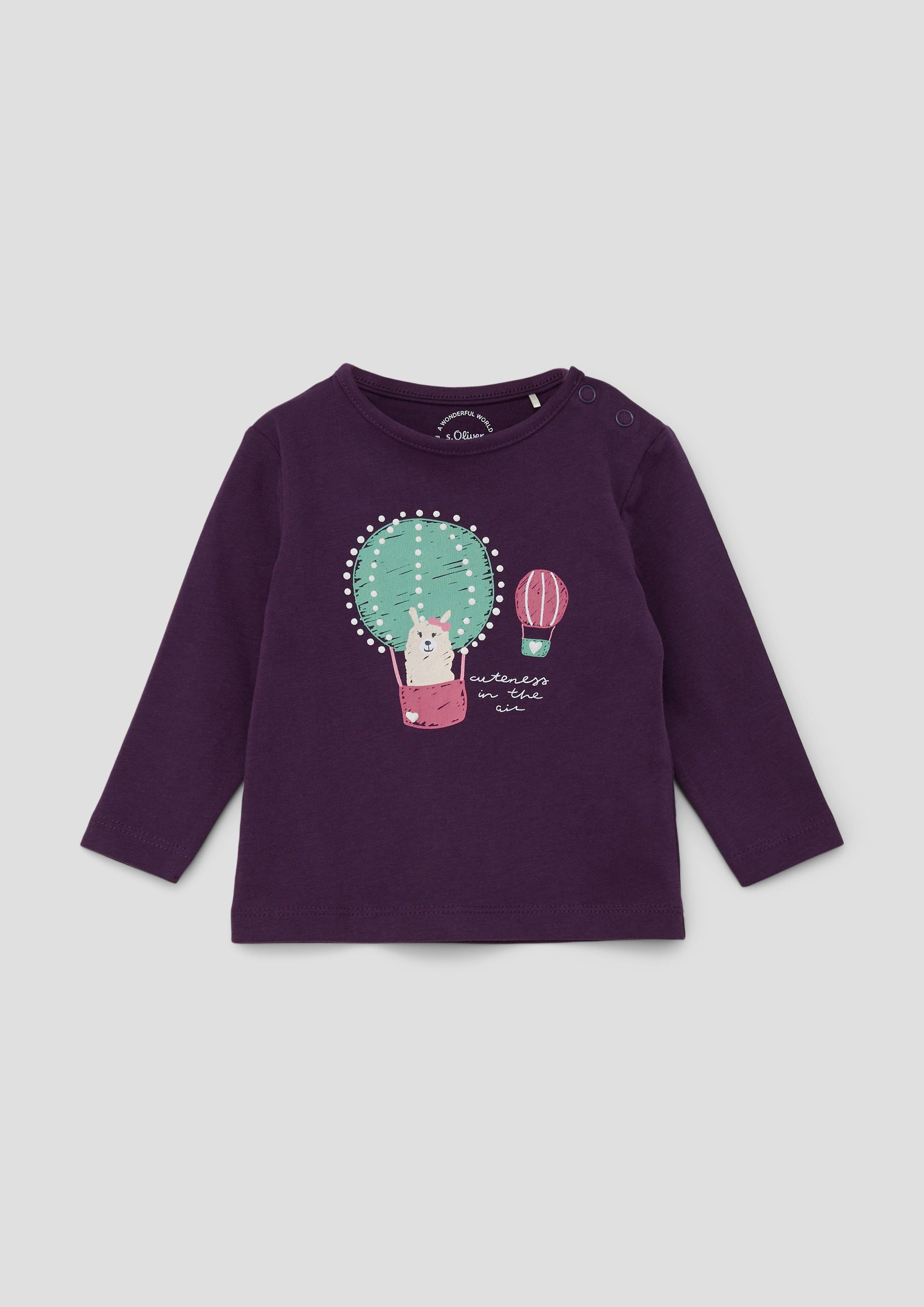 Longsleeve mit Frontprint  2134395-4836