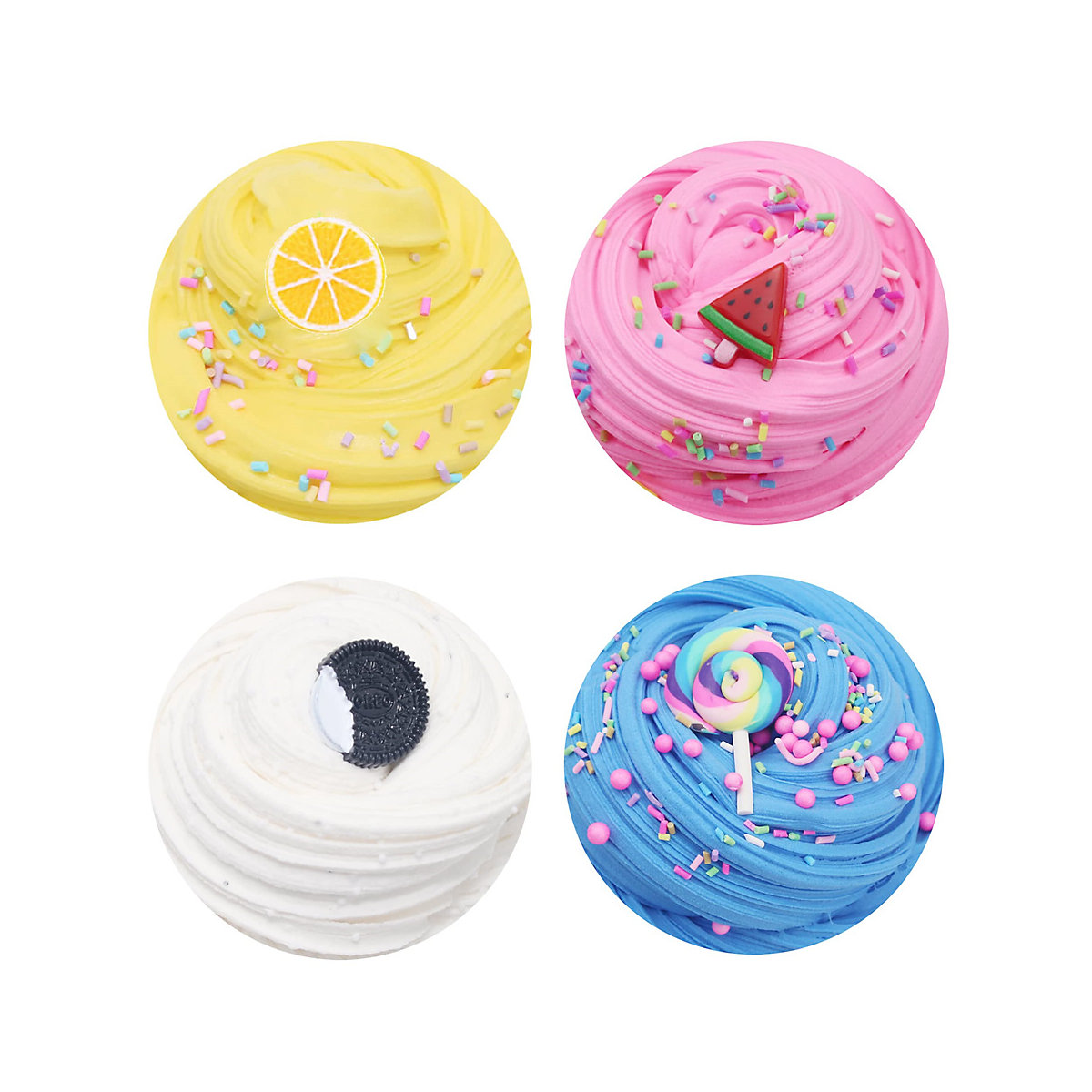 Slime Set 4 Stück für Kinder
